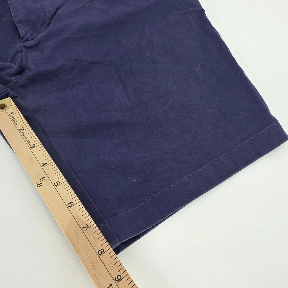 Vineyard Vines Men Shorts 34 Blue Chino Outdoor Golf Performance Inseam 8 Preppy - Picture 4 of 4